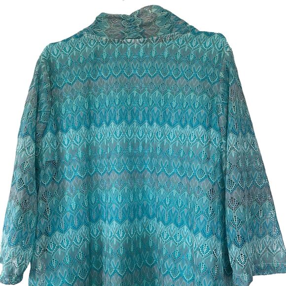 Vintage BonWorth 2-Pc Set Knit Pullover and Lace Jacket LP Y2K 90s Cottagecore - Picture 5 of 8